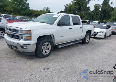 2014 Chevrolet Silverado 2Lt из США, поврежденный, VIN 3GCUKREC3EG209772